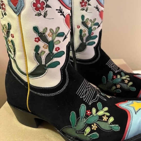 DOUBLE D RANCH BY OLD GRINGO WOMEN'S TRULY 8.5" BOOT - Picture 9 of 14